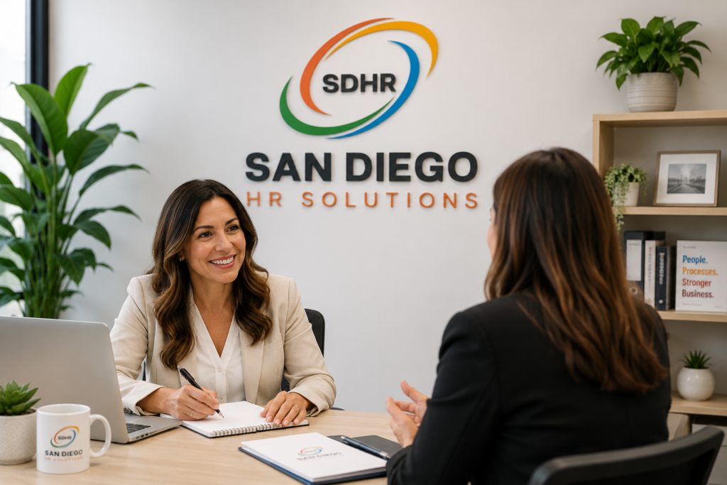 HR consultation at San Diego HR Solutions